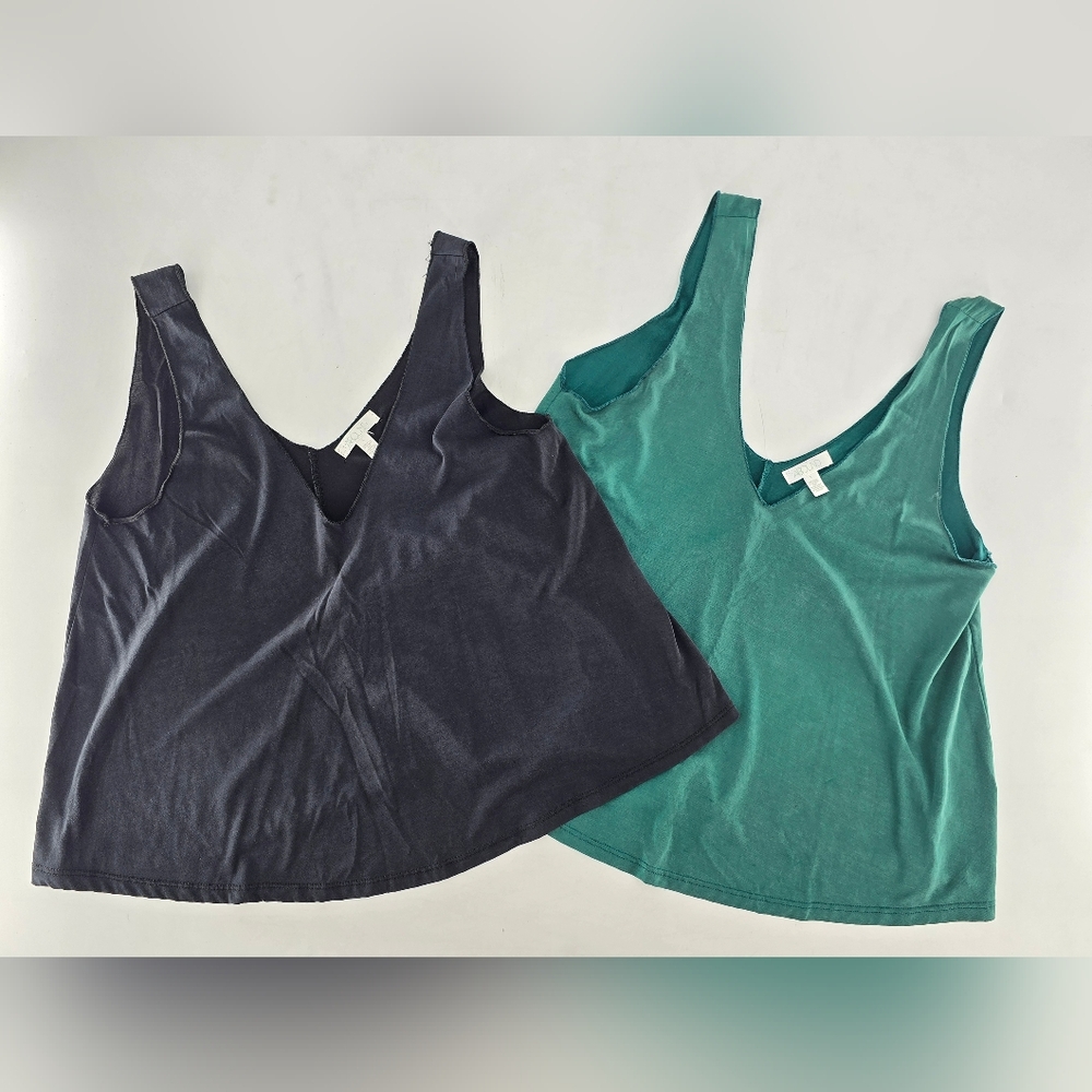 Abound Women's Teal‎ and Gray Crop Tops